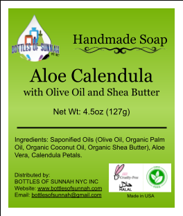 Soothing Aloe Calendula™ Bar Soap 4.5oz image 1