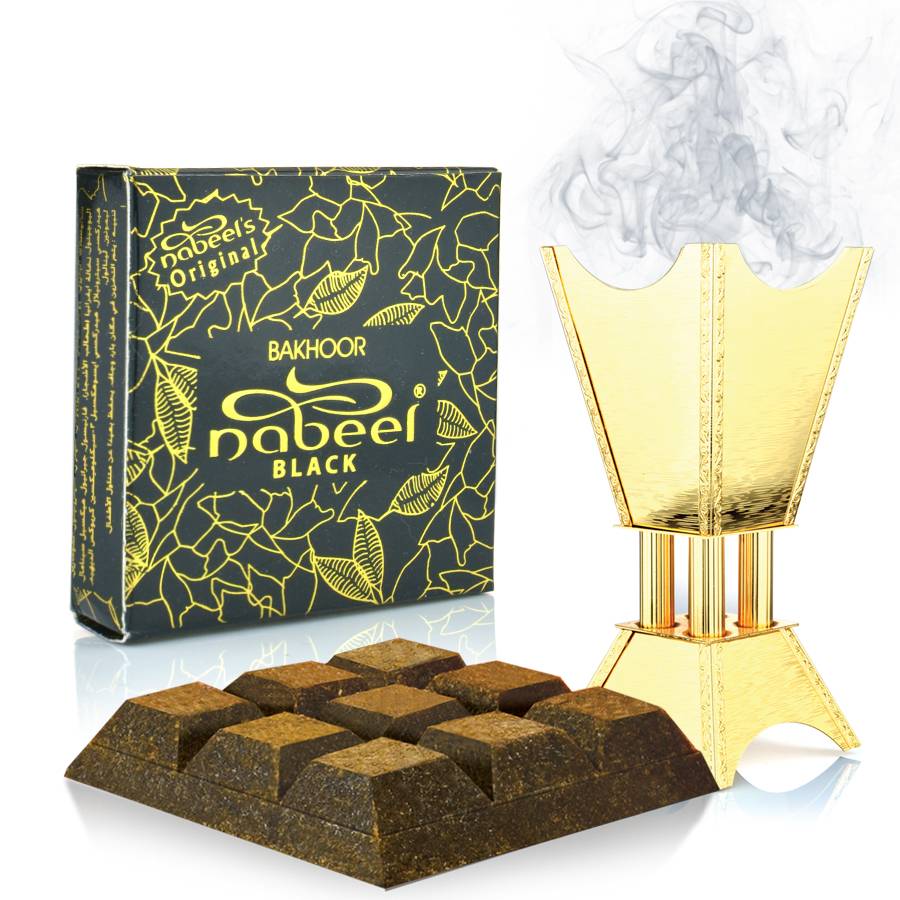 BAKHOOR NABEEL BLACK SINGLE PACK OF 40 gms by Nabeel image 0